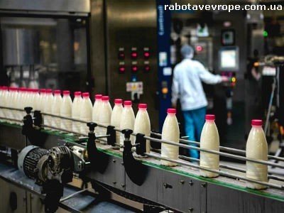Робота в Німеччині на пакуванні молочної продукції
