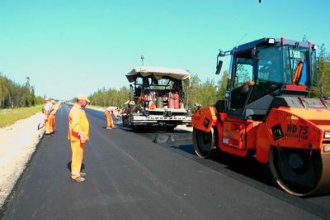 Дорожные работы в Латвии