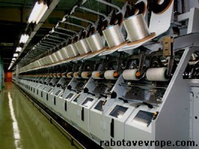 Работа в Чехии на производстве нитей