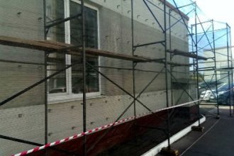 Работа в Словакии на ремонте строительных лесов