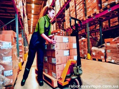 Работа в Словакии на складе