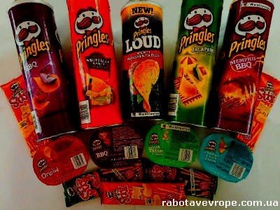 Работа в Чехии на складе Pringles