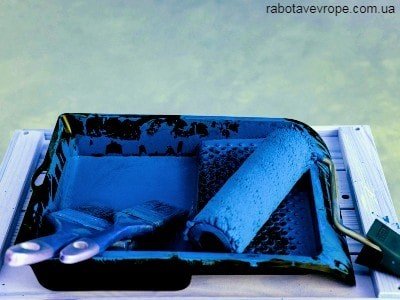 Работа в Дании на покраске
