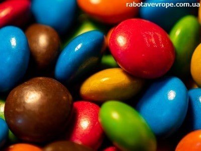 Работа в Голландии на производстве M&Ms