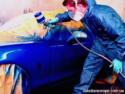 Работа в Швеции автомаляром