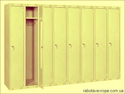 Работа в Словакии на производстве металлических шкафчиков